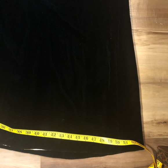 Vintage lined Black Velour Slit Arms Cape no tags - Picture 5 of 9